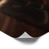 Steampunk  Victoriaans Lady Librarian Poster (Hoek)