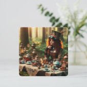 Steampunk  Victoriaans Lady Mad Hatter (Staand voorkant)