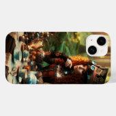 Steampunk Victoriaans Lady Mad Hatter Case-Mate iPhone Case (Achterkant (horizontaal))