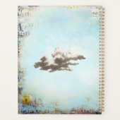 Steampunk Victoriaans Man en zijn droom. Planner (Achterkant)