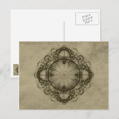 Steampunk Victoriaans ontwerpkunst Briefkaart (Voorkant / Achterkant)