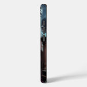 Steampunk  Victoriaans Paarse Dame Case-Mate iPhone Case (Achterkant / Links)