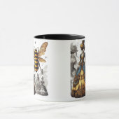 Steampunk  Victoriaans Queen Bee Gown Mok (Midden)