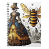 Steampunk  Victoriaans Queen Bee Gown Notitieboek (Voorkant)