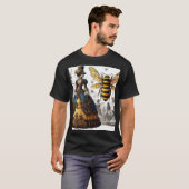 Steampunk Victoriaans Queen Bee Gown T-shirt (Voorkant volledig)