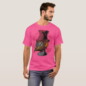 Steampunk Victoriaans - Steam Powered Engine Plagu T-shirt (Voorkant volledig)
