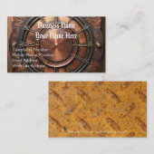 Steampunk  & Victoriaans Thema Visitekaartje (Voorkant / Achterkant)