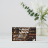 Steampunk & Victoriaans Thema Visitekaartje (Staand voorkant)