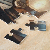 Steampunk  Victoriaans vuurtorenwachter Legpuzzel (Zijkant)