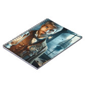 Steampunk  Victoriaans vuurtorenwachter Notitieboek (Linkerzijde)