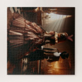 Steampunk Victorian Fantasy Art Masquerade  Legpuzzel (Horizontaal)