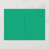 Steampunk Victorian Futuristic Green Dancer Briefkaart (Achterkant)