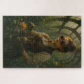 Steampunk Victorian Gardener Art Legpuzzel (Horizontaal)