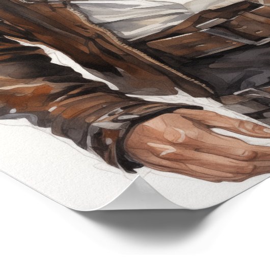 Steampunk Vigilance Onverschrokken Explorers Art Poster (Hoek)