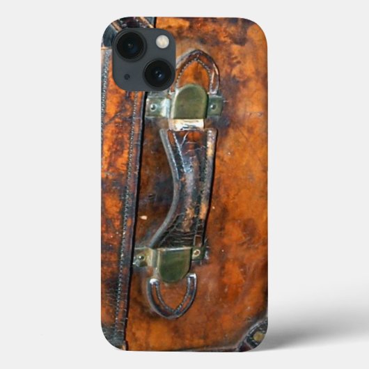 Steampunk Vintage Antique Steamer-trunk foto Case-Mate iPhone Case (Achterkant)
