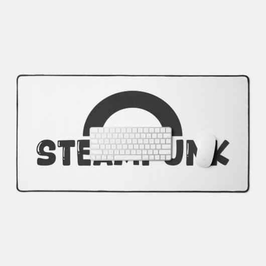 Steampunk Vintage Art – Elegant Desk Mat (Keyboard & Muis)