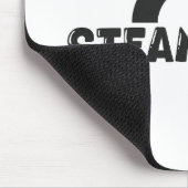 Steampunk Vintage Art – Elegant Mousepad Muismat (Hoek)