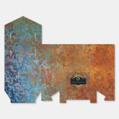 Steampunk Vintage bruiloft gepersonaliseerd Bedankdoosjes (Ongevouwen)