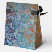 Steampunk Vintage bruiloft gepersonaliseerd Bedankdoosjes (Achterkant)