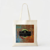 Steampunk Vintage bruiloft gepersonaliseerd Tote Bag (Voorkant)