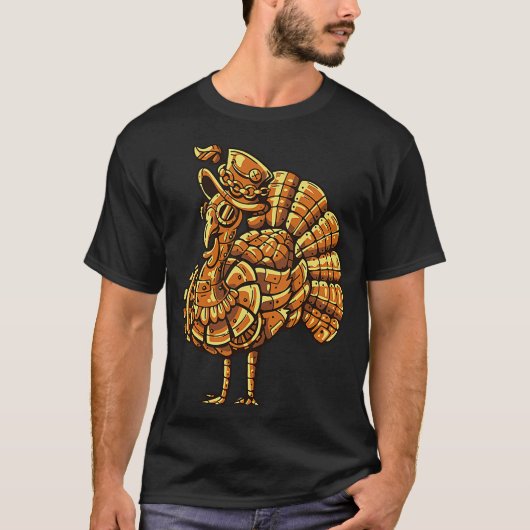 Steampunk vintage peacock bird t-shirt (Voorkant)