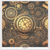 Steampunk Vinyl Sticker (Vel)