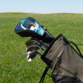 Steampunk Viool met gebogen piano Golfheadcover (Insitu)