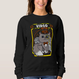 Steampunk Virgo Geïnspireerd Virgo Cat Gerelateerd Trui