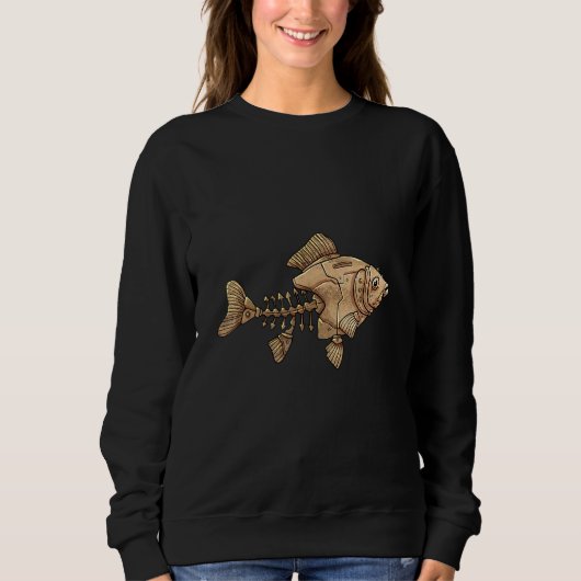Steampunk Vis Trui (Voorkant)