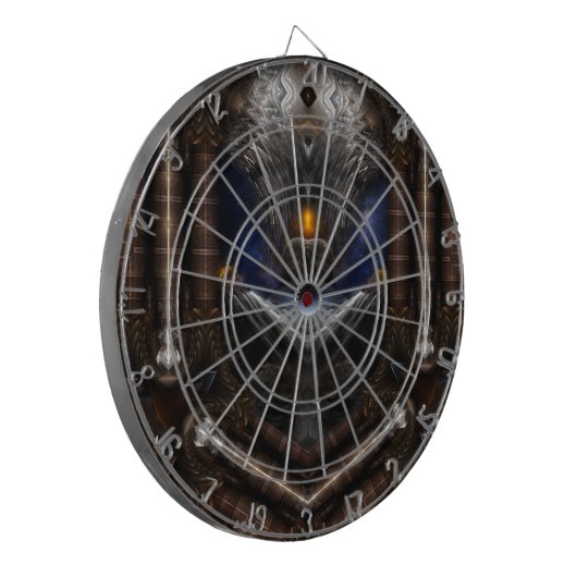 Steampunk Vision Dartbord (Voorkant Links)