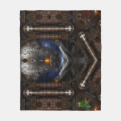 Steampunk Vision Fleece Deken (Voorkant)