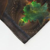Steampunk Vision Fleece Deken (Hoek)