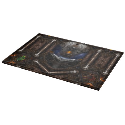 Steampunk Vision Snijplank (Hoek)