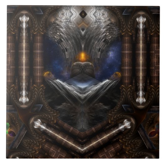 Steampunk Vision Tegeltje (Voorkant)