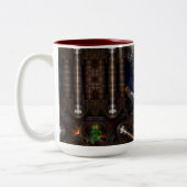 Steampunk Vision Tweekleurige Koffiemok (Links)