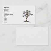 steampunk visitekaartje (Voorkant / Achterkant)