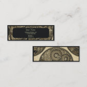 Steampunk Visitekaartje (Voorkant / Achterkant)