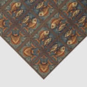 Steampunk Vissen Decoupage 3 van 3 Tissuepapier (Detail)