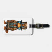 Steampunk Vogelbekdier Bagagelabel (Voorkant horizontaal)