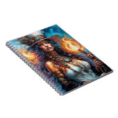 Steampunk Voodoo Queen 1 Notitieboek (Rechterzijde)