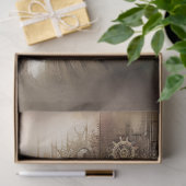 Steampunk Vrouw 2 Decoupage Papier (Geschenk)