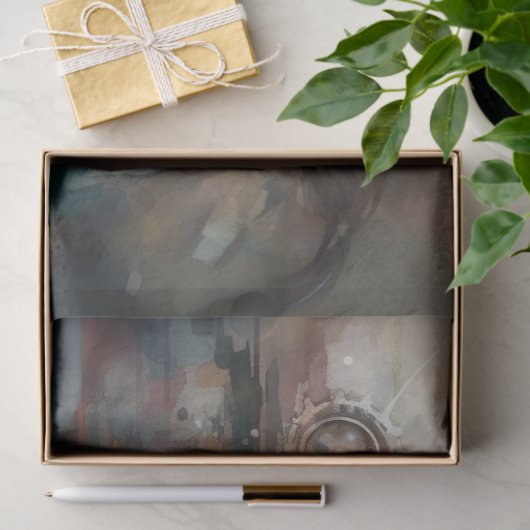 Steampunk Vrouw 4 Decoupage Papier (Geschenk)