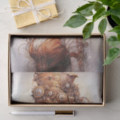 Steampunk Vrouw 5 Decoupage Papier (Geschenk)