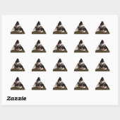 STEAMPUNK VROUW ZIT OP VERSNELLING STICKER (Vel)