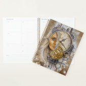 Steampunk vrouwen in de tijd planner (Display)