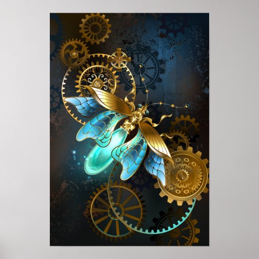 Steampunk vuurvlieg poster (Voorkant)