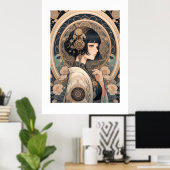 STeAMPuNK+WAGiRL Poster (Thuiskantoor)