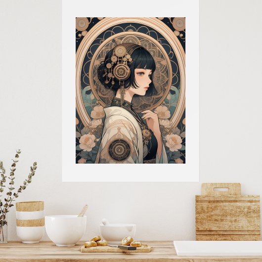 STeAMPuNK+WAGiRL Poster (Keuken)