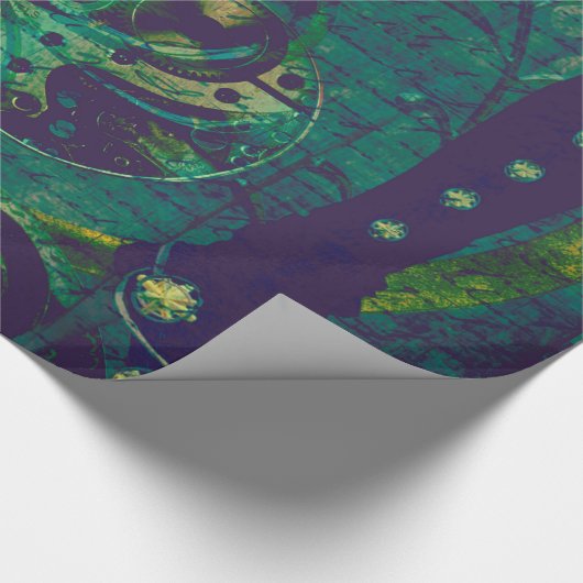  Steampunk Wallpaper Cadeaupapier (Hoek)