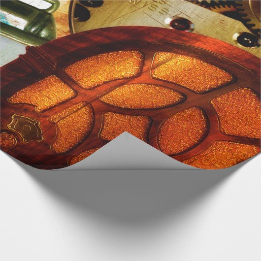  Steampunk Wallpaper Cadeaupapier (Hoek)